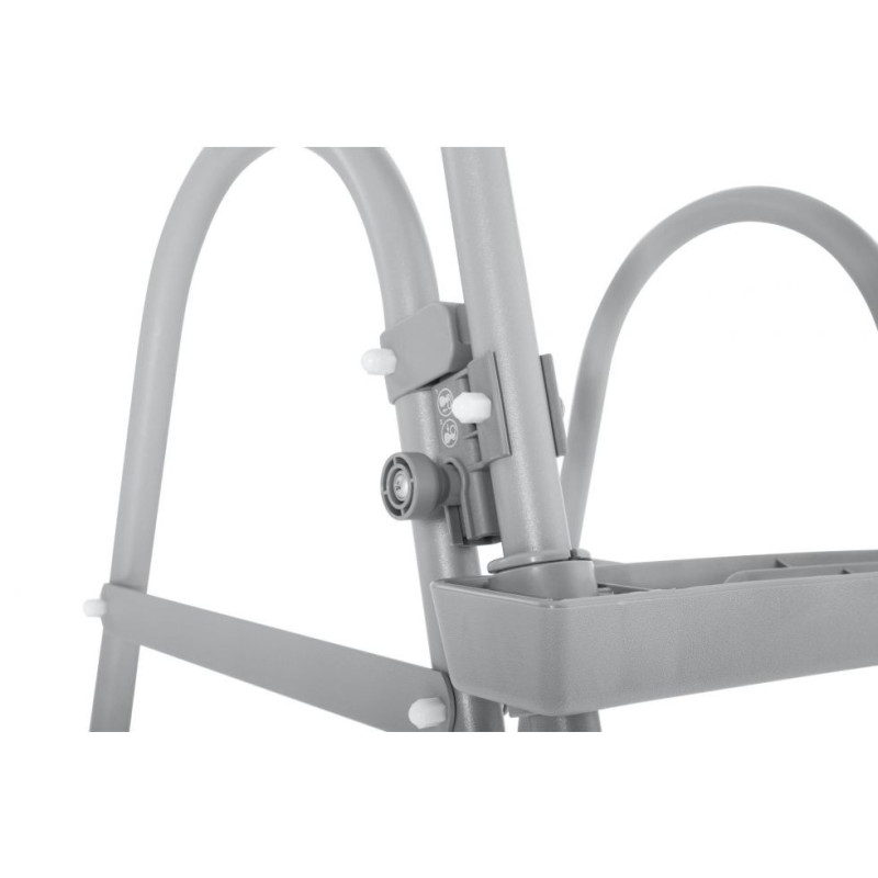 Scaletta di sicurezza per piscine 107 cm robusta antiscivolo