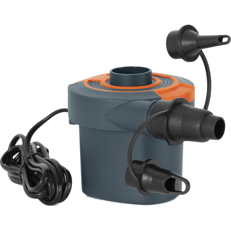 Pompa di gonfiaggio elettrica 220-240V 3 adattatori piscina