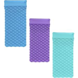 Materassino arrotolabile gonfiabile 213x86 cm pratico e colorato