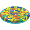 Isola Pop gonfiabile 188 cm colorata per piscina e mare