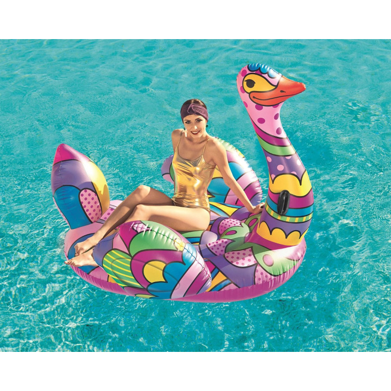 Cavalcabile Pop Struzzo 190x166cm - Gonfiabile Maxi Piscina Mare
