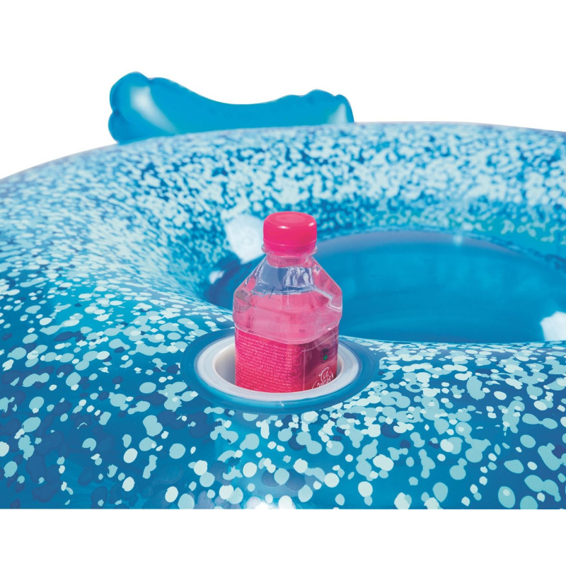 Cavalcabile pavone 198x164 cm gonfiabile piscina con maniglie