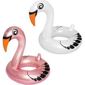 Salvagente Cigno 165x117cm 2 Colori - Gonfiabile Piscina Mare