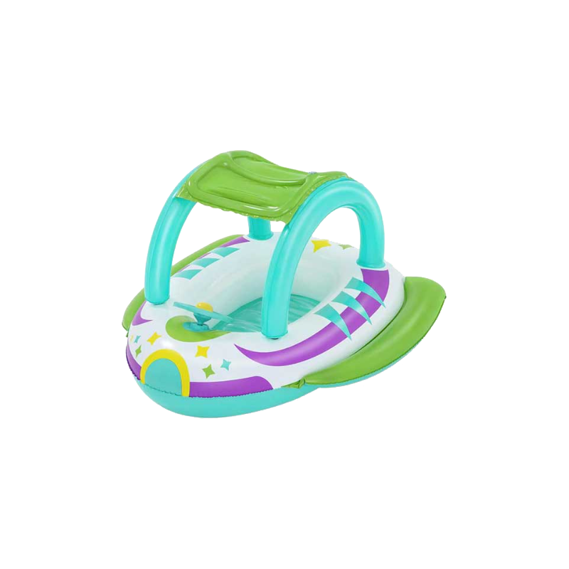 Barchetta Navicella Space Splash 107x112 cm gioco piscina bambini