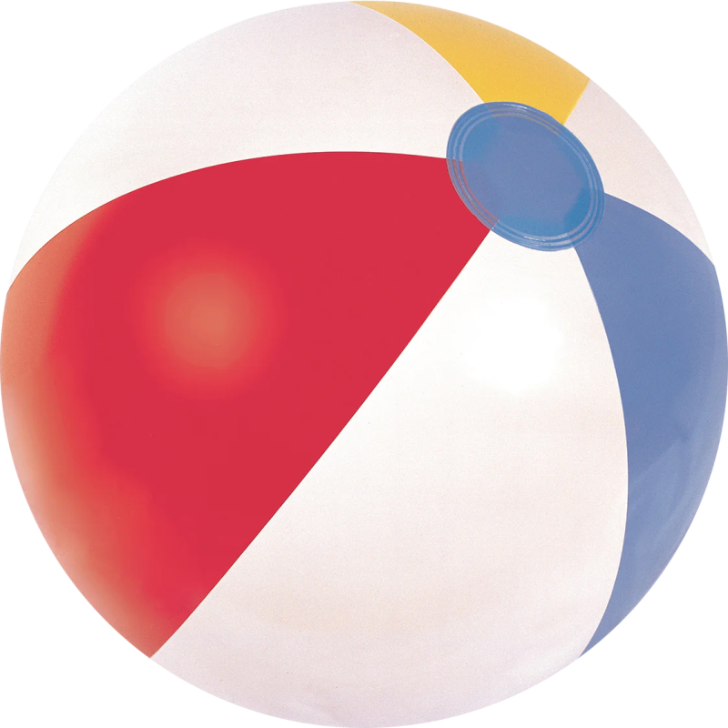 Pallone Mare Spicchi 61cm - Gonfiabile Colorato per Piscina e Spiaggia