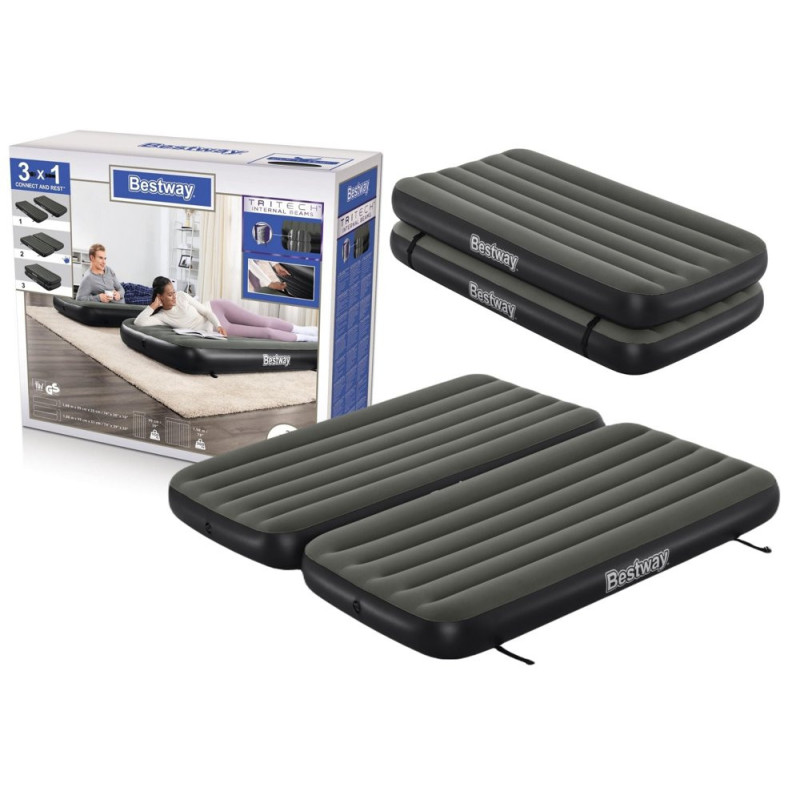 Materasso gonfiabile Tritech Connect 3 in 1 Twin/King 188x99x25 cm