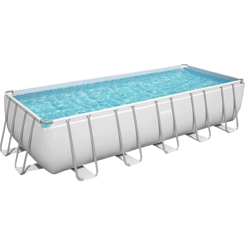 Piscina Power Steel rettangolare 640x274x132 cm 19281L giardino