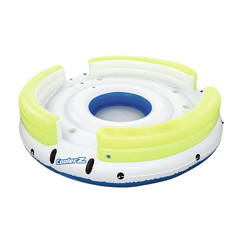 Isola gonfiabile Coolerz Lazy Dayz 6 persone 328x328 cm piscina