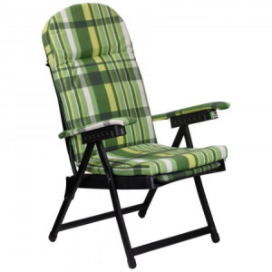 Sdraio Barby con carrello struttura ferro comfort giardino