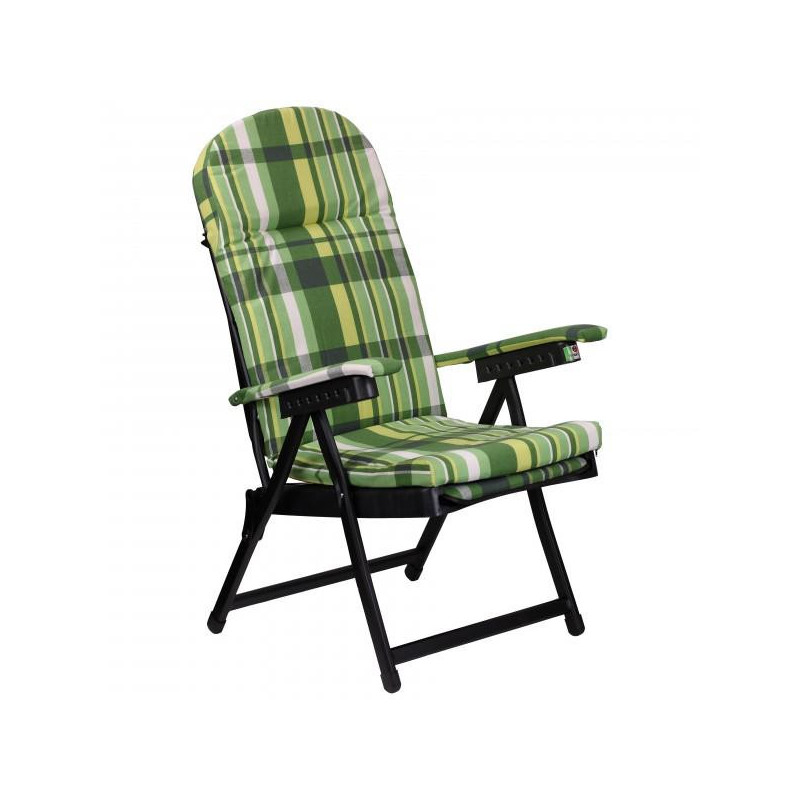 Sdraio Barby con carrello struttura ferro comfort giardino