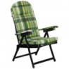 Sdraio Barby con carrello struttura ferro comfort giardino