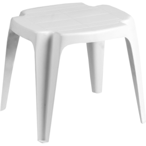 Tavolino Solid bianco 42x37x38 cm tavolino da salotto moderno