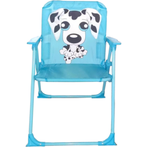 Spiaggina Babydog Boy azzurro in ferro lettino pieghevole bimbo