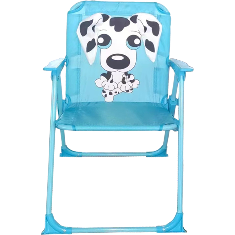 Spiaggina Babydog Boy azzurro in ferro lettino pieghevole bimbo