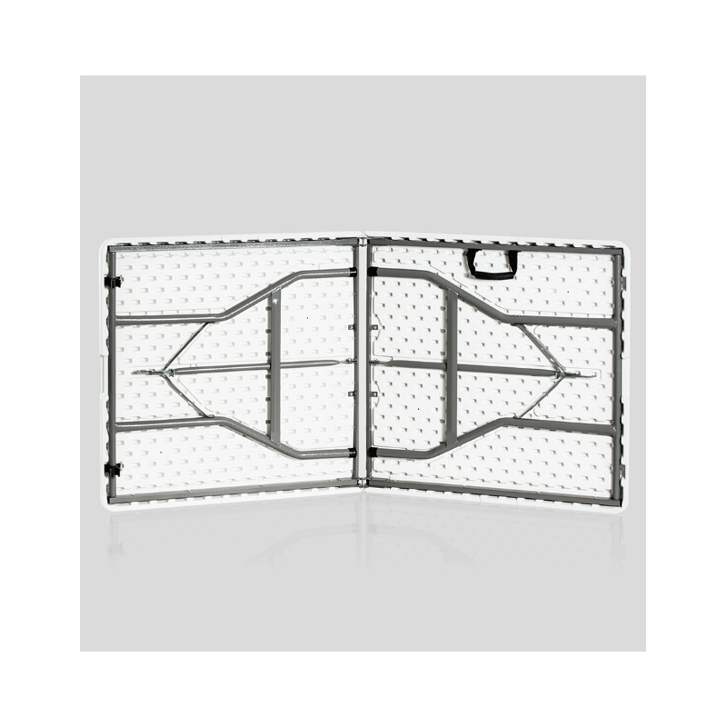 Tavolo Catering Rettangolare Pieghevole 180x76x74cm Polietilene