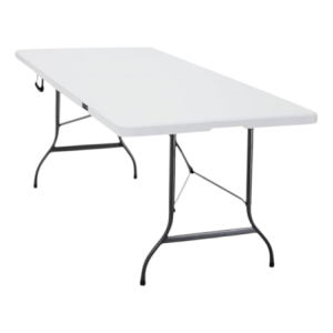 Tavolo Catering Rettangolare 198x90x74cm Polietilene - Versatile