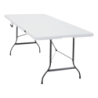 Tavolo Catering Rettangolare 240x76x74cm Polietilene - Versatile