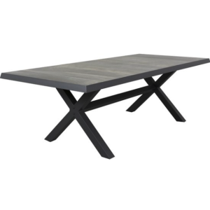 Tavolo Madagascar allungabile 240-300x115cm alluminio antracite