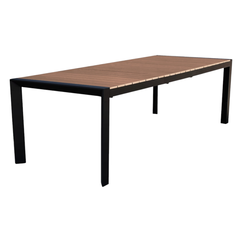 Tavolo Mykonos Allungabile Polywood 213,5-273,5cm Antracite