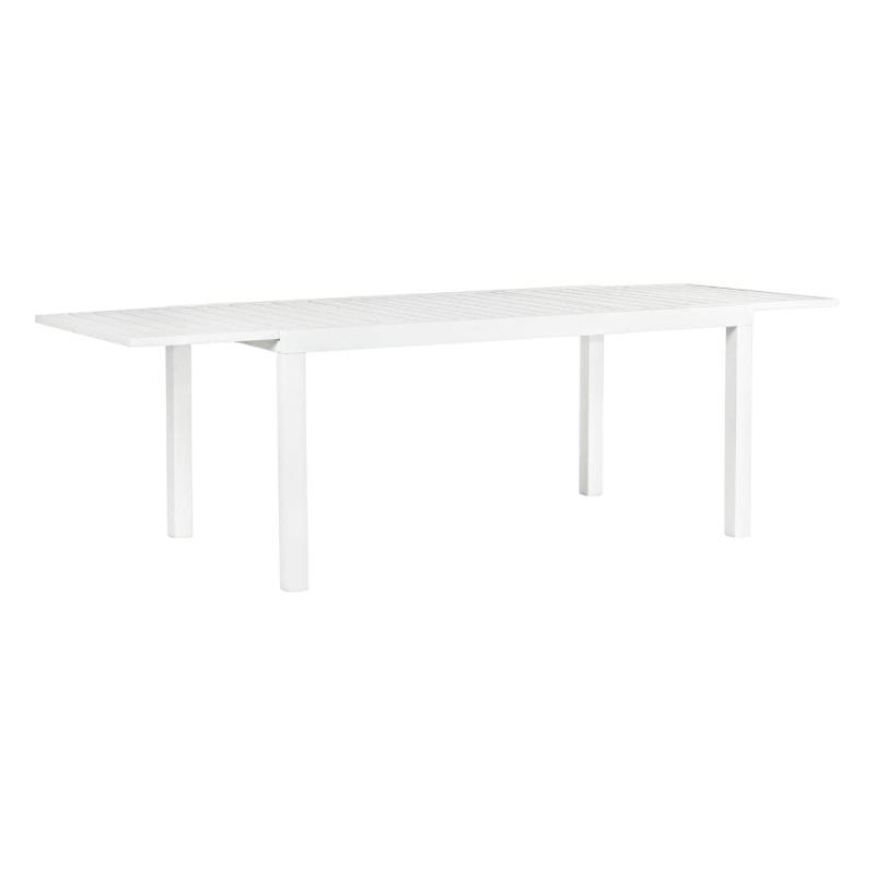 Tavolo Stretch allungabile 160-240cm alluminio bianco giardino
