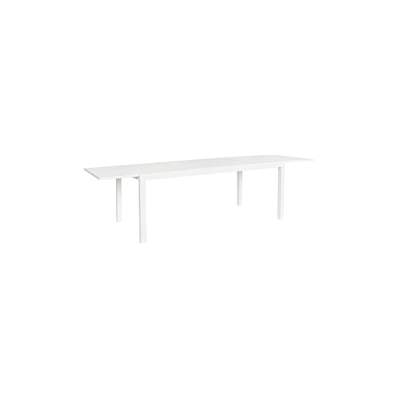 Tavolo Stretch allungabile 160-240cm alluminio bianco giardino