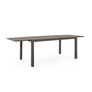 Zoom Tavolo Stretch Allungabile Cm.160/240 In alluminio Colori Tortora