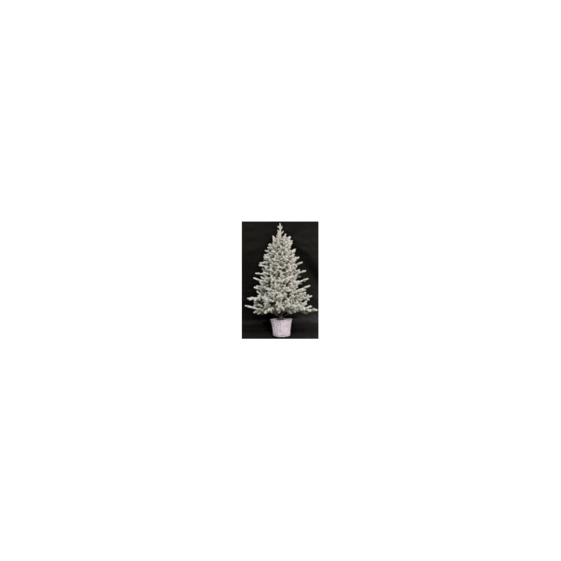 Toronto Albero a Parete Basket Total PE Snow 150cm - Natale