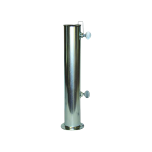 Tubo per Base Ombrellone 60mm con 2 Viti Ricambio Levante Shop