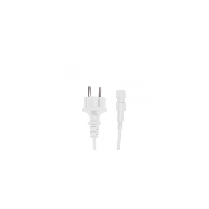 120 LED blu con flash 230V IP44 estensibili luci natalizie