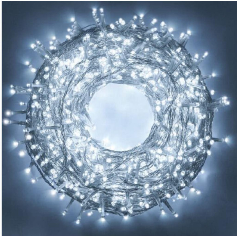 Catena 500 LED Bianco IP44 31V Memory Controller Natale