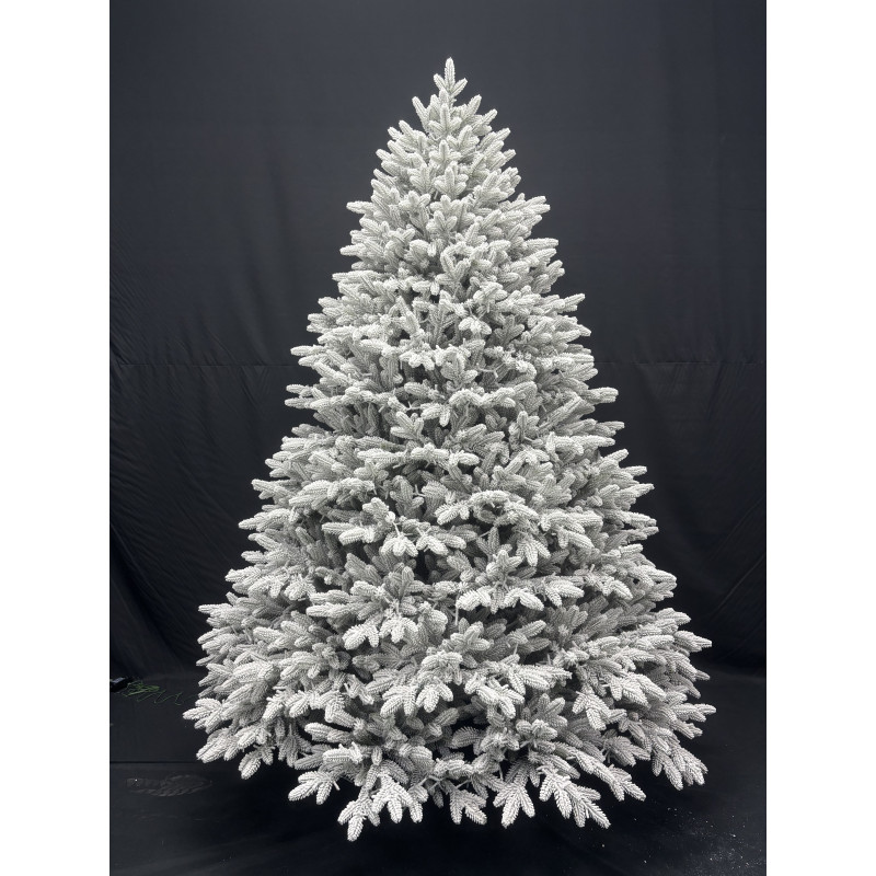 Albero Helsinki innevato Full PE 240 cm - Albero di Natale realistico