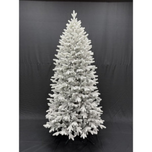 Albero Helsinki Slim innevato Full PE 210 cm - Albero di Natale