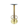 Base tavolo metallo 110 cm oro lucido elegante e resistente