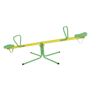 Bilancino Playground 2 posti verde e giallo per bambini