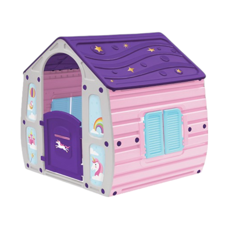 Casetta Baby Girl da giardino gioco bambini colorata sicura