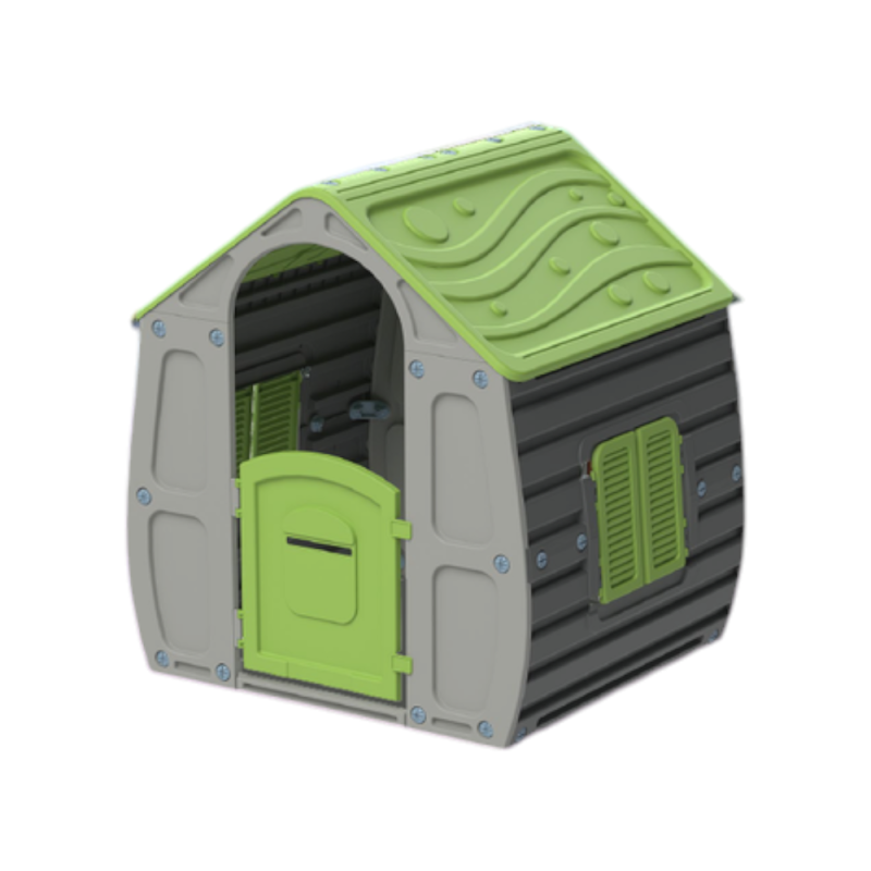 Casetta Baby Happy per giardino gioco bambini resistente