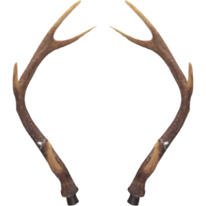Corna Natural Ricambio Renna GT561 Decorazione Natale