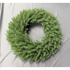 Corona Ø 90 cm full PE decorazione natalizia realistica