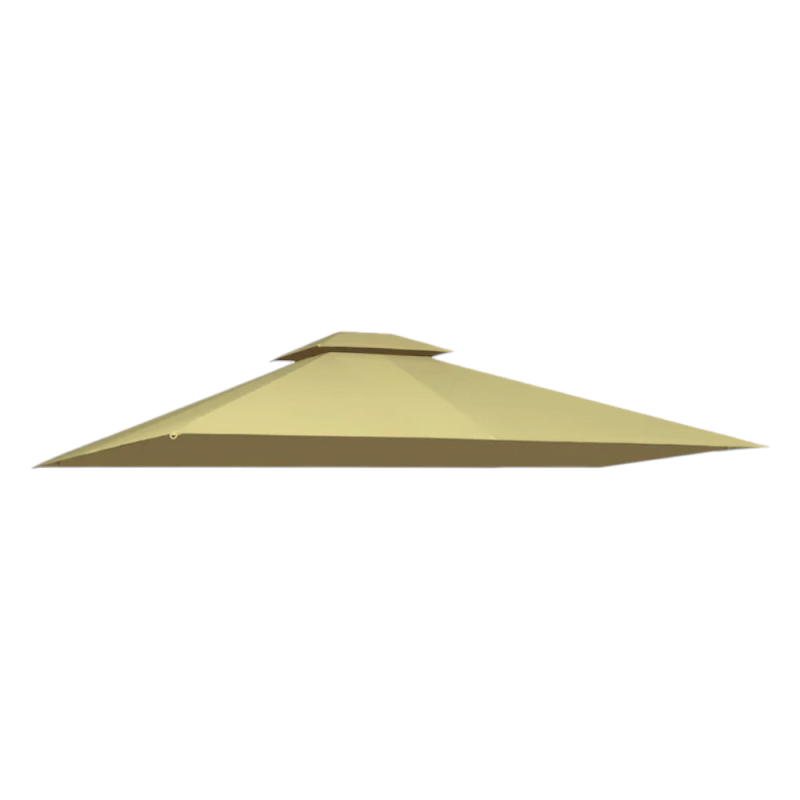 Cover ecru per gazebo Basic MT 3x3 PVC resistente giardino