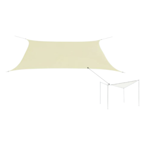 Cover per gazebo Vela ecru resistente e impermeabile giardino