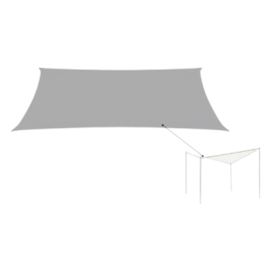 Cover per gazebo Vela grigio resistente ricambio giardino