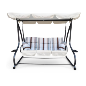 Dondolo Letto Altea 3 Posti Grigio - Relax e Design Giardino
