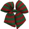 Fiocco Maxi 35x45cm Fantasie Assortite Decorazione Natale