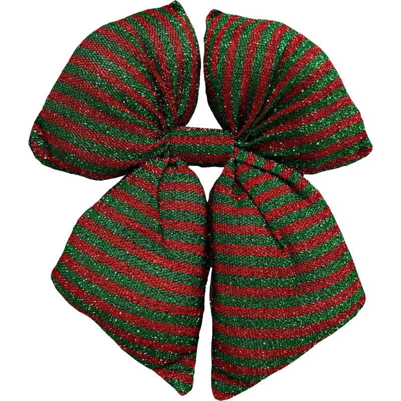 Fiocco Maxi 35x45cm Fantasie Assortite Decorazione Natale