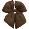 Fiocco Maxi 35x45cm Fantasie Assortite Decorazione Natale
