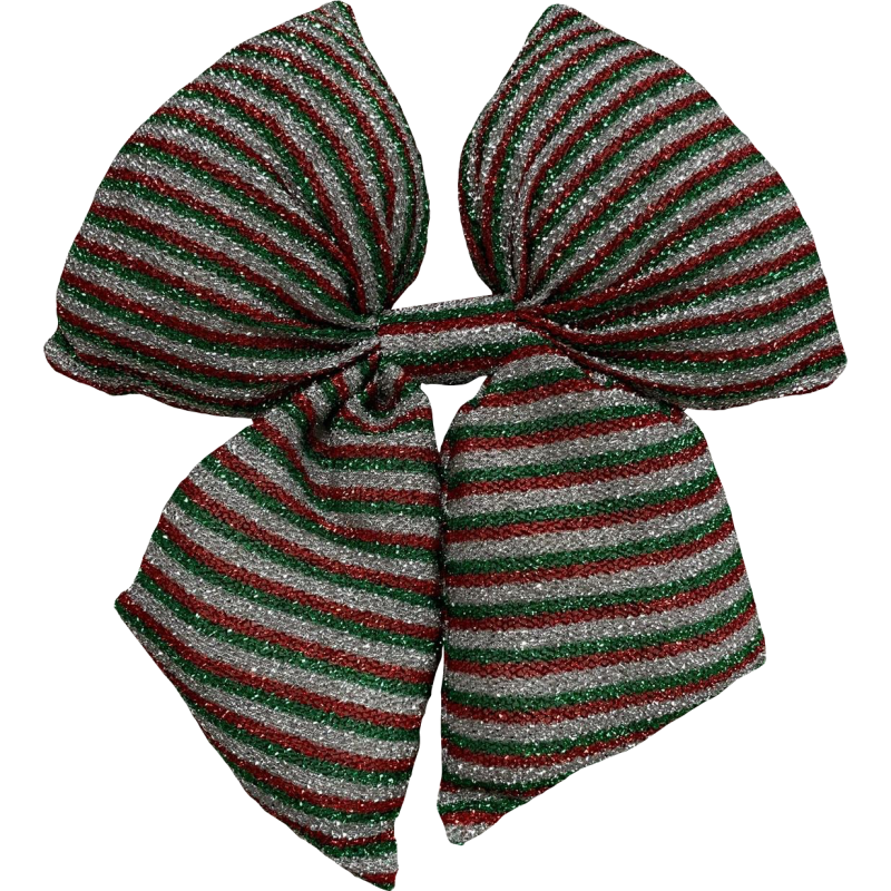 Fiocco Maxi 35x45cm Fantasie Assortite Decorazione Natale