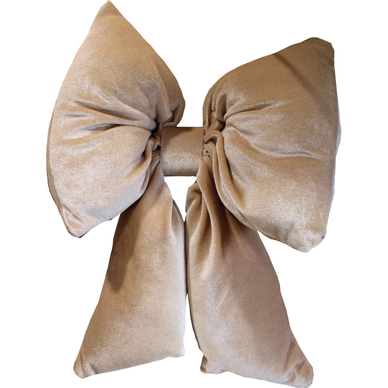 Fiocco Medio 25x32cm Crema Decorazione Natalizia Elegante