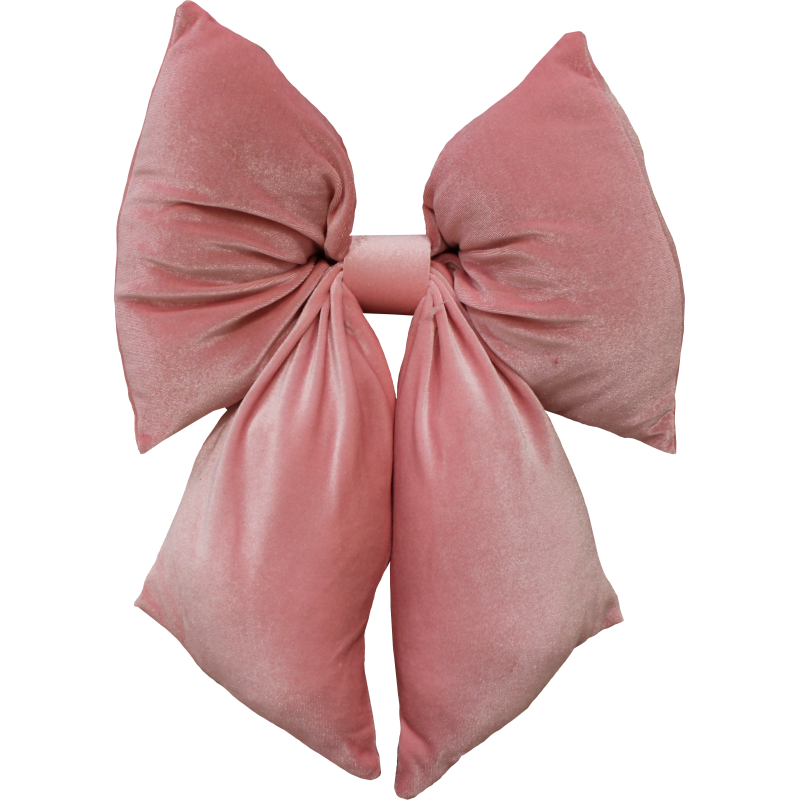 Fiocco Small 20x26cm Rosa Decorazione Natalizia Elegante