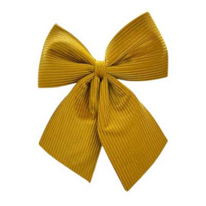 Fiocco tramato oro 20x25 cm decorazione elegante casa