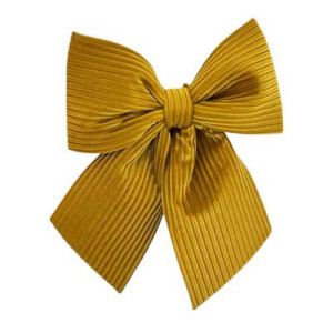 Fiocco tramato oro 25x30 cm decorazione elegante casa